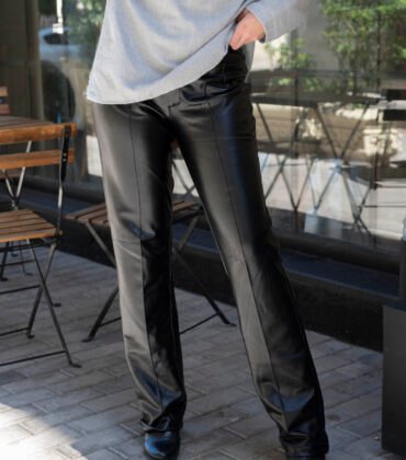 Noir Leather Pants