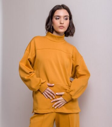 mustard relaxed set