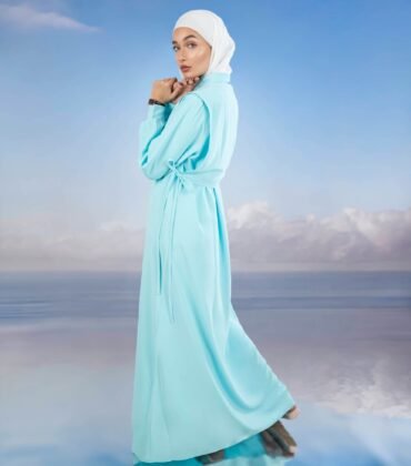 Breeze Relaxed Dress in Baby Blue